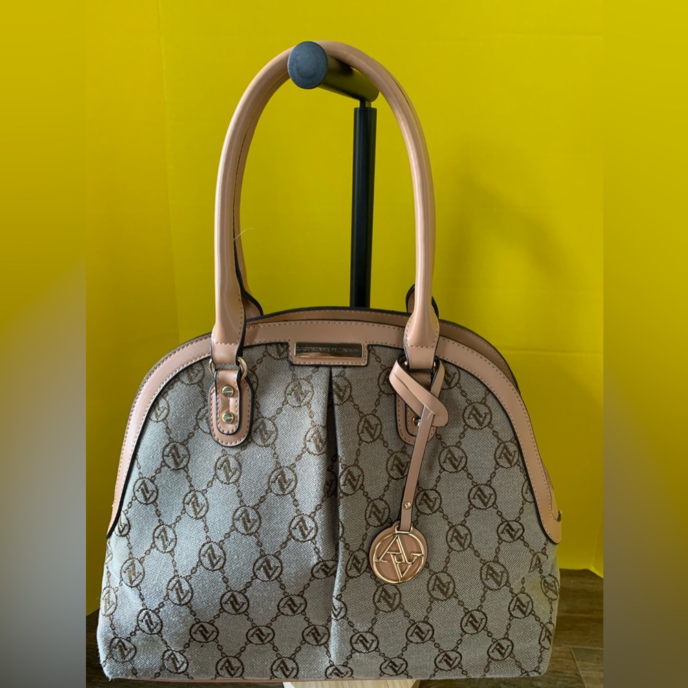 Adrienne Vittadini Signature Domed Satchel